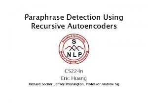 Autoencoders Autoencoders