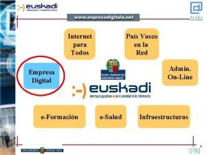 Internet para Todos Pas Vasco en la Red