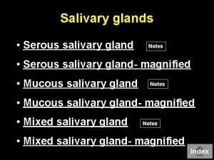 Serous vs mucous glands