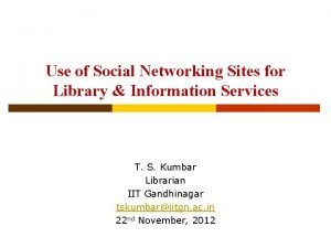 Types of social networking sites