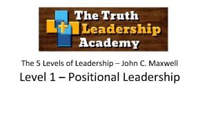 John maxwell leadership styles
