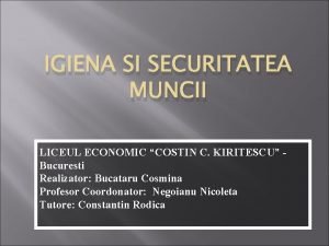 Liceul kiritescu