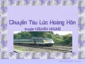 NGUYN NHUNG thc hin Li ngi vit Vit