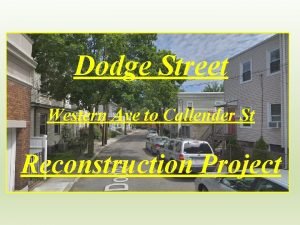 Reconstruction dodge county