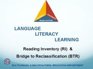 Mmed reading inventory