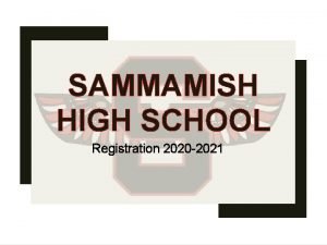 Sammamish high school course catalog