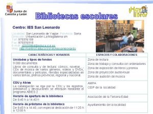 Ies san leonardo Ies san leonardo