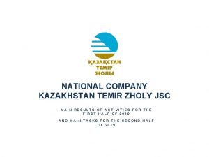 Kazakhstan temir zholy