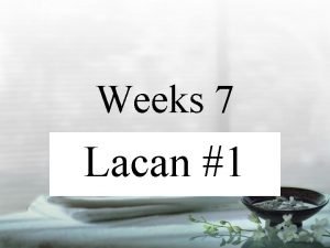 Lacan theory