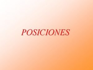 Posicion dorsosacra