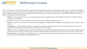 Pestle analysis template