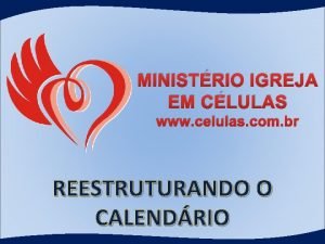 MINISTRIO IGREJA EM CLULAS www celulas com br