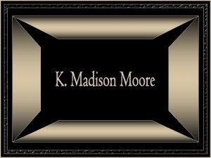 K Madison Moore uma artista americana com uma