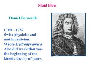 Daniel bernoulli