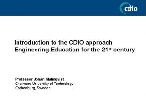 What is cdio