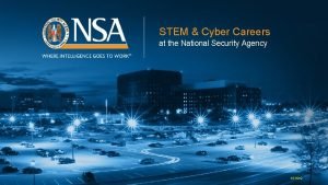 National security agency careers National security agency careers