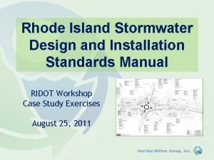 Rhode island stormwater manual