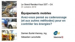 Implantation cadenassage Implantation cadenassage