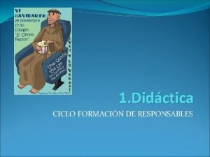 1 Didctica CICLO FORMACIN DE RESPONSABLES 1 5