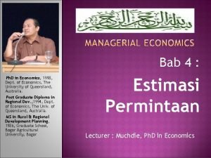 Bab 4 Ph D in Economics 1998 Dept