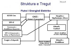 Shtojca B Struktura e Tregut Fluksi i Energjis