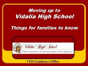 Moving up to Vidalia High School Things for
