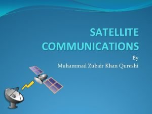 Satellite orbits definition