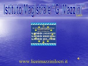 Locri www liceimazzinilocri it Museo della Scienza e