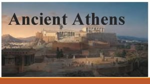 Map of ancient athens
