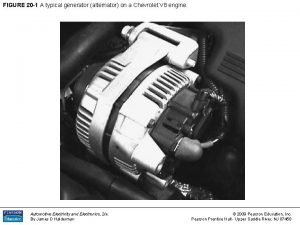 FIGURE 20 1 A typical generator alternator on