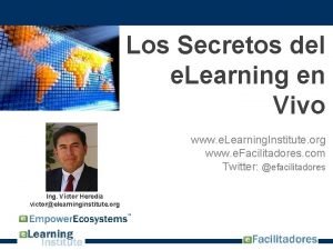 Los Secretos del e Learning en Vivo www