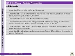 Ict igcse theory revision presentation