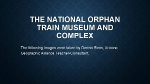 National orphan train museum