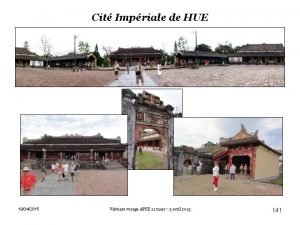 Cit Impriale de HUE 19042015 Vietnam voyage APSE