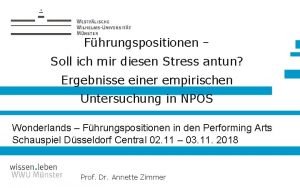 Fhrungspositionen Soll ich mir diesen Stress antun Ergebnisse