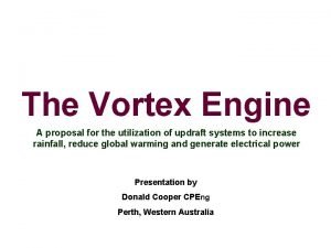 Atmospheric vortex engine