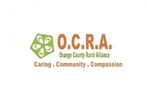 OCRA HISTORY 2014 Creation of Orange County Project