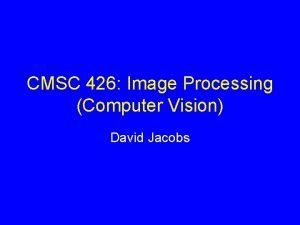 Cmsc 426 umd Cmsc 426 umd