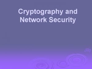 Digital signature in cryptography and network security