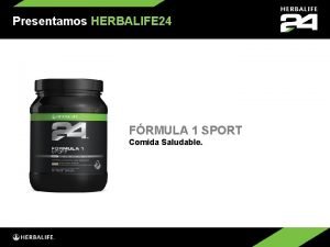 Formula 1 24 herbalife