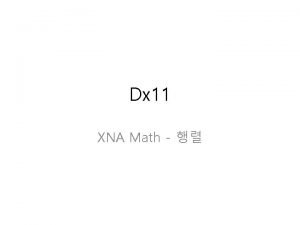 Xna math