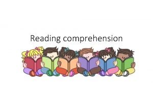 Reading comprehension birthday party
