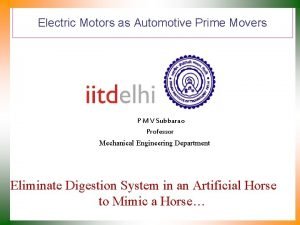 What is prime mover in mechanical engineering