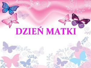 Dzie matki