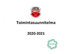 Toimintasuunnitelma 2020 2021 Hallitus Pj 5 12 jsent