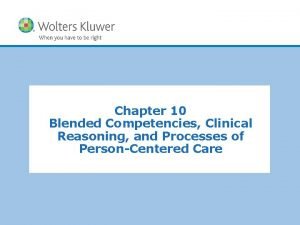 Four blended competencies