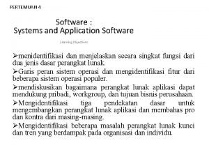 Workgroup application software