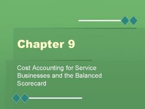 Cost accounting chapter 9
