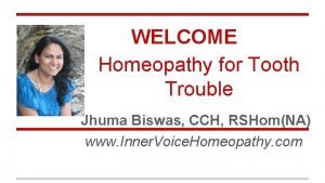 Jhuma biswas homeopathy