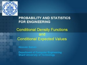 Conditional probability formul